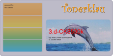 Toner 3.d-CK8530k kompatibel mit Utax CK-8530k / 1T02YP0UT0