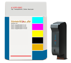 Tintenpatrone 4.3-PFI-030C kompatibel mit Canon PFI-030C / 3490C001